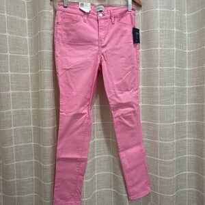 NWT Crown & Ivy Pink Skinny Women's Jeans 4